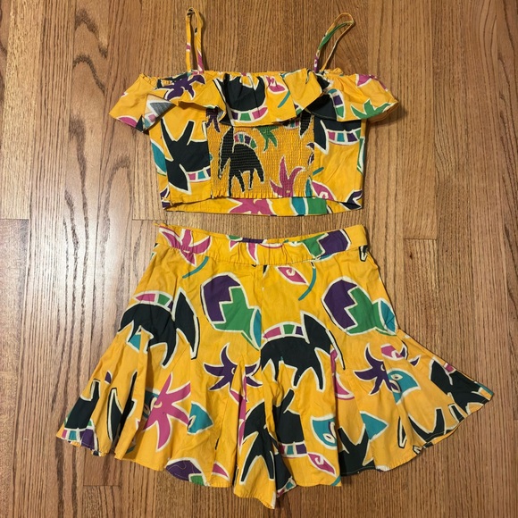 Zara Multicolor Abstract Print Set - Picture 2 of 3